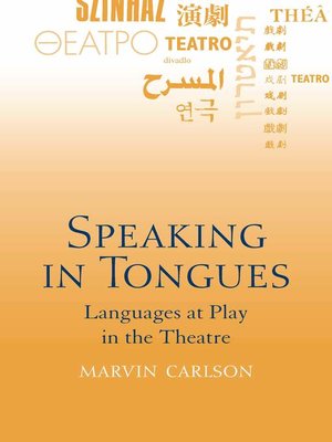 cover image of Speaking in Tongues